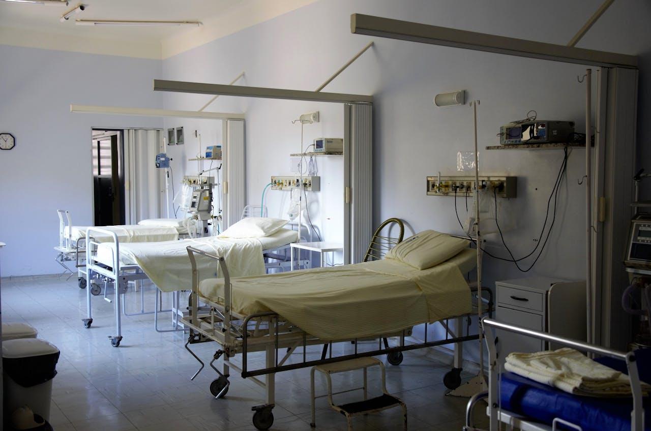 Hospital equipment servicing